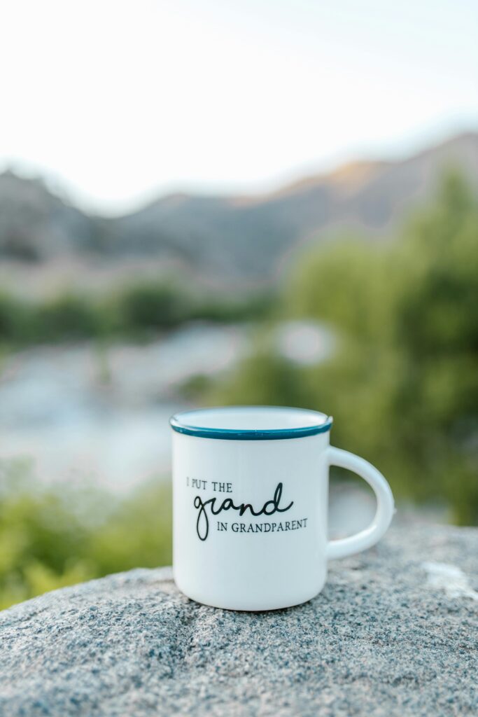 Custom printed mug from print on demand store perfect for gifts and branding